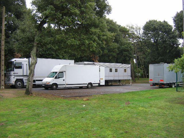 Remorque cuisine mobile pour équipes techniques