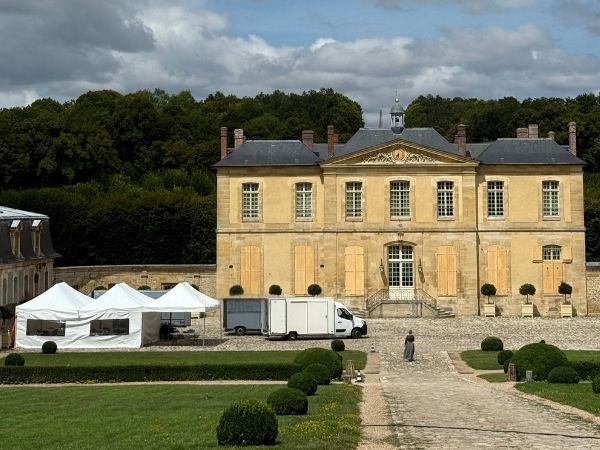 Espace repas mobile pour tournages et événements